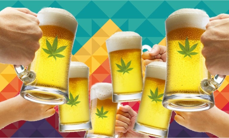 Productores de bebidas alcohólicas se adentran en el mundo de la cannabis