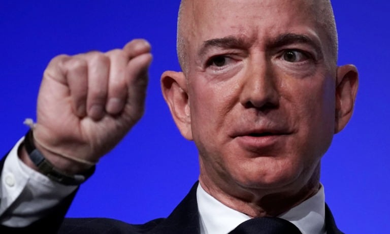 Jeff Bezos, CEO de Amazon, ha donado 0.2% de su fortuna a la caridad