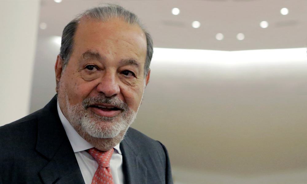 Carlos Slim y Emilio Azcárraga, en el Zócalo para escuchar a AMLO