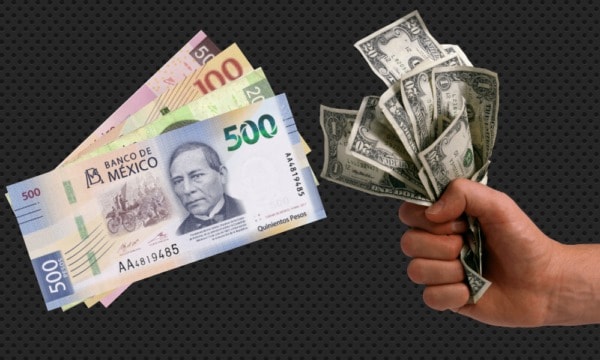 Peso liga cuatro caídas semanales consecutivas frente al dólar