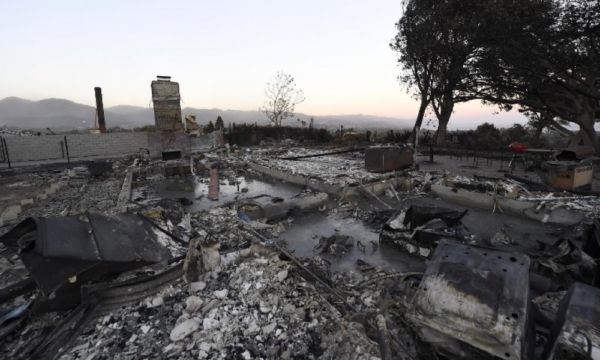 Afectaciones tras el incendio en Malibú