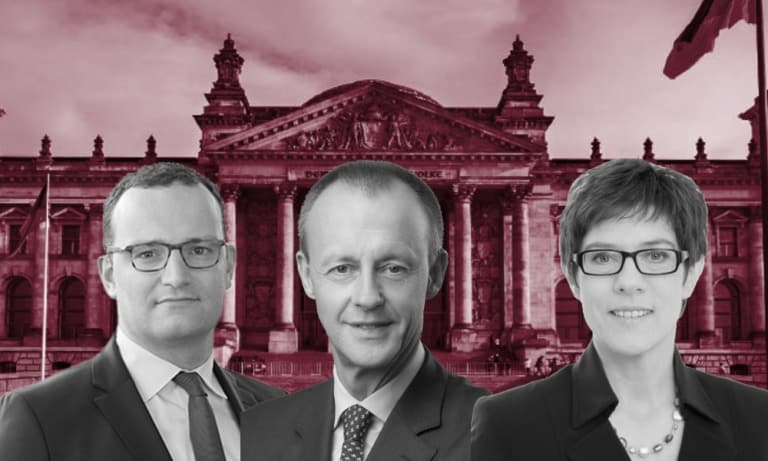 ¿Quiénes se perfilan para suceder a Angela Merkel al frente del partido Unión Demócrata Cristiana?