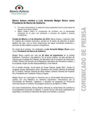 Banco Azteca comunicado AMLO