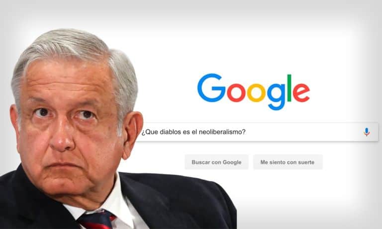 AMLO habla de neoliberalismo y los mexicanos acuden a Google a buscar qué significa