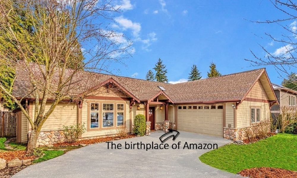 Tú puedes vivir en la cuna de Amazon; la casa donde Jeff Bezos creó su idea millonaria está en venta