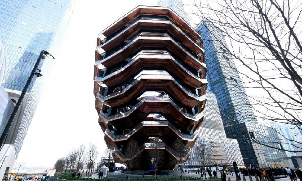 The Vessel, la escultura escalable de 25,000 millones de dólares que adorna el horizonte de Nueva York