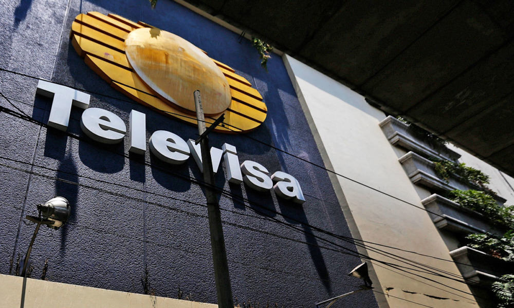 Las ganancias de Televisa caen por menos ingresos de publicidad gubernamental