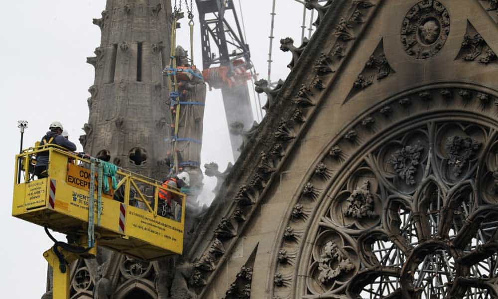 Cemex ayudará en la reconstrucción de la catedral de Notre Dame