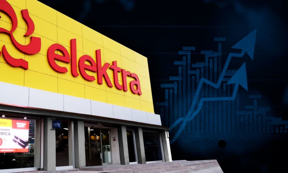 Las acciones de Elektra vuelan en el mercado accionario; acumulan ganancias de 138% en 12 meses
