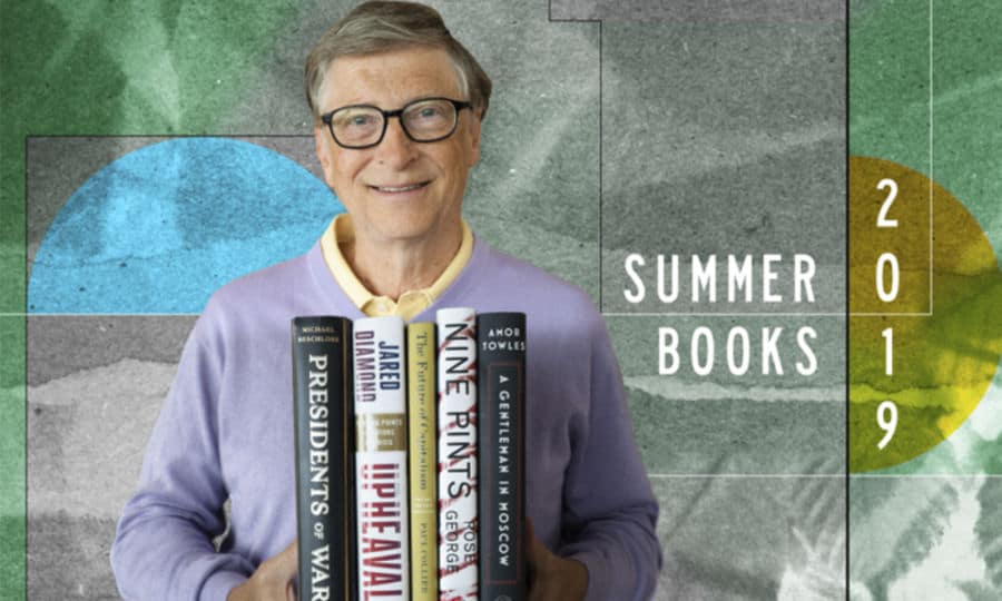 ¿Buscas qué leer este verano? Bill Gates te estos libros