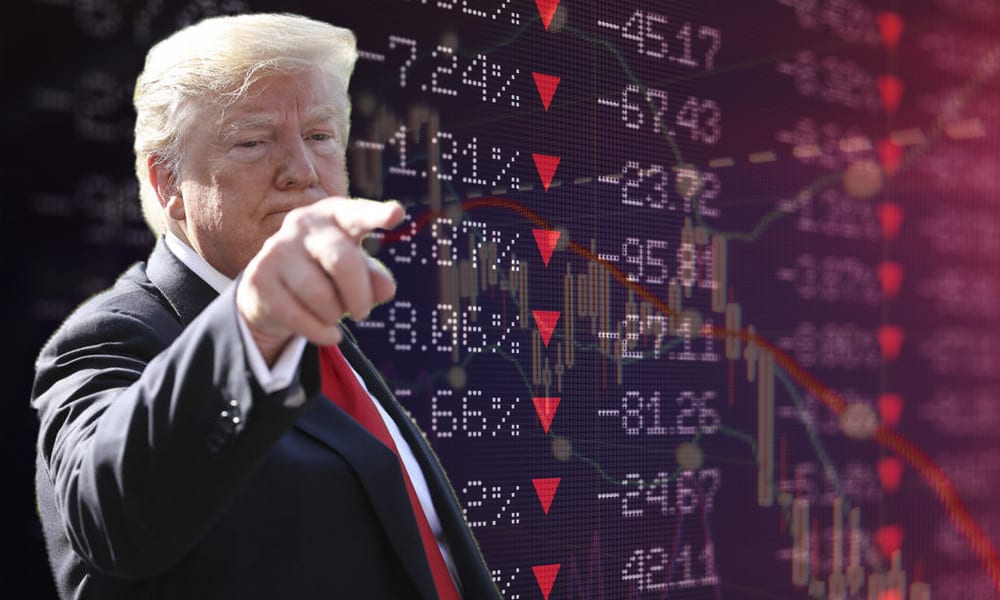 Trump tira a los mercados y Wall Street sufre su primera caída mensual de 2019