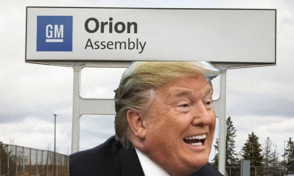 General Motors venderá planta a fabricante de camiones eléctricos, adelanta Trump