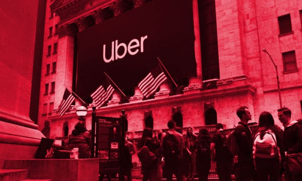 Las acciones de Uber se desploman en su estreno en la Bolsa de Nueva York