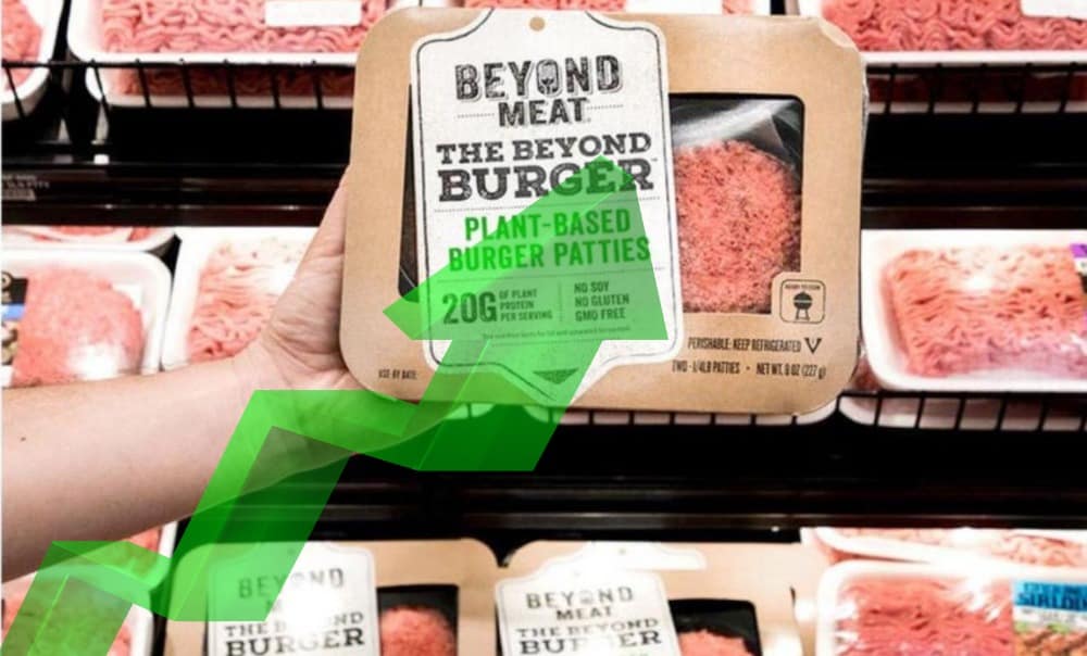 Beyond Meat pronostica que sus ventas se duplicarán en 2019 y sus acciones se elevan hasta 36%