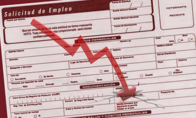 Creación de empleo formal en México tiene su noviembre más débil desde 2008