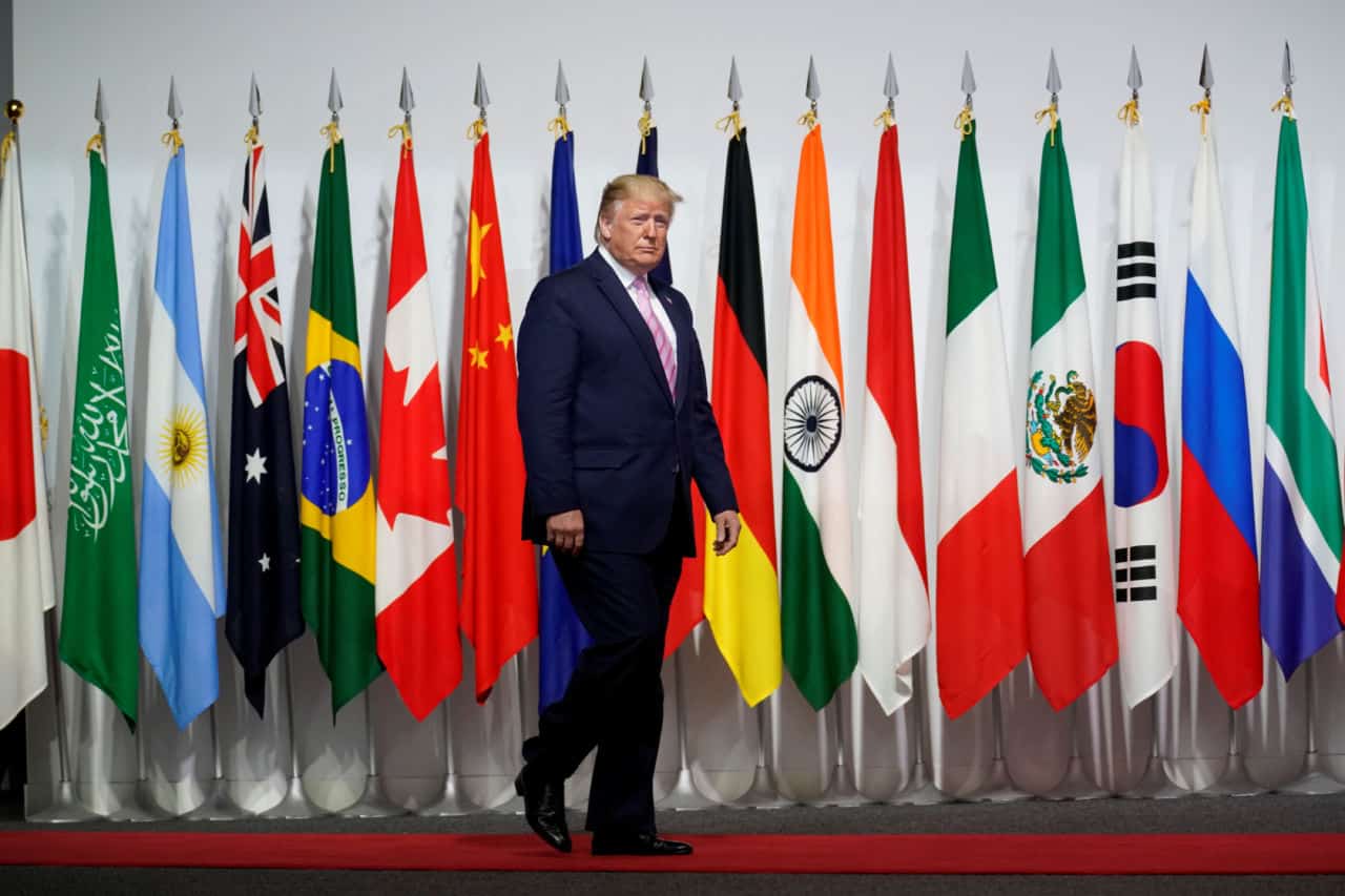 En G20 el presidente Donald Trump descarta alivio arancelario para China