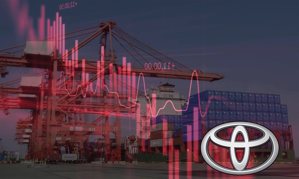 Aranceles aumentarían costos de Toyota en más de 1,000 millones de dólares