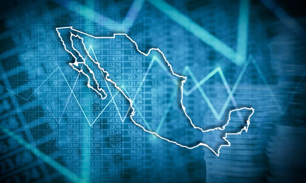 Economía mexicana hila en noviembre cinco meses con caídas; IGAE retrocede 0.8%