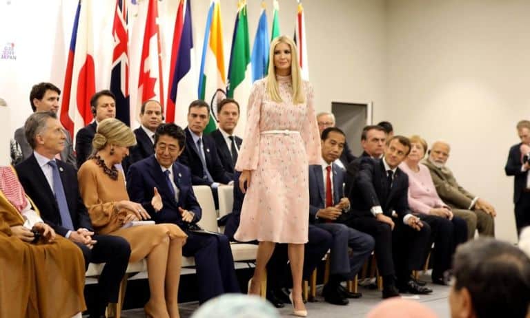 Ivanka Trump acapara los reflectores durante cumbre del G20… y las críticas
