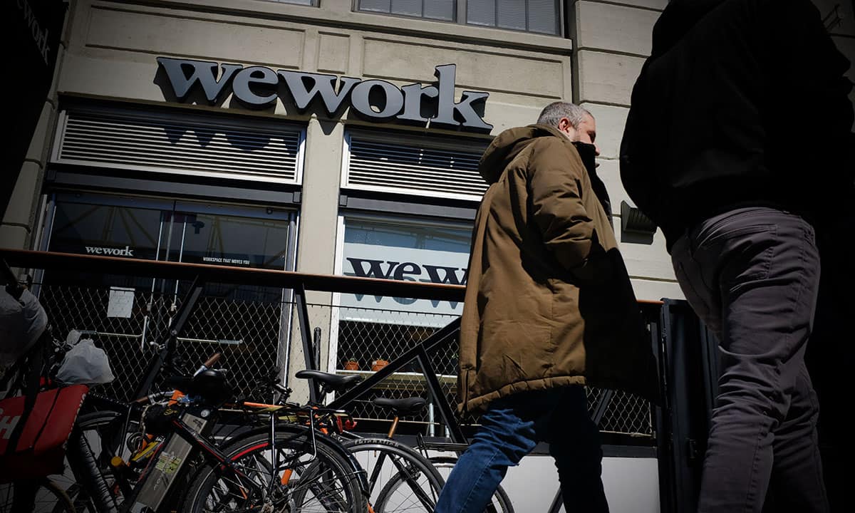 WeWork prevé un valor de mercado de hasta 30,000 mdd tras debut en Bolsa