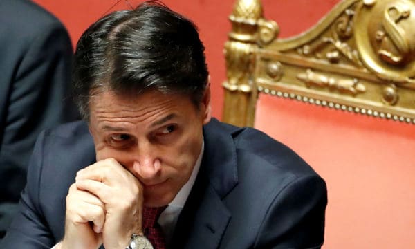 Giuseppe Conte anuncia su renuncia como primer ministro de Italia