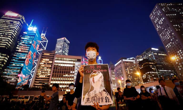 Protestas sociales en Hong Kong ponen en jaque a los mercados accionarios