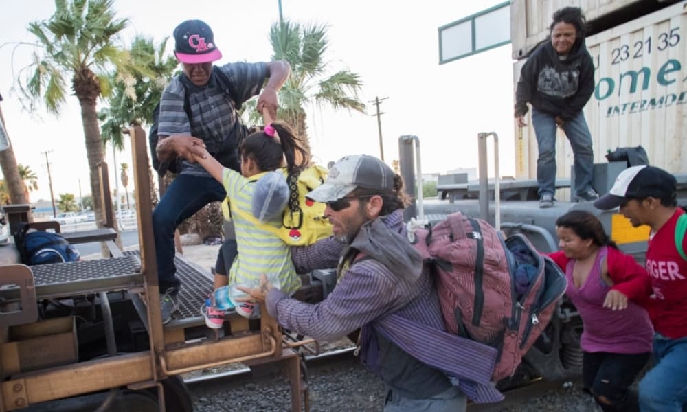 Llegada de migrantes centroamericanos a México crece 437% desde 2017