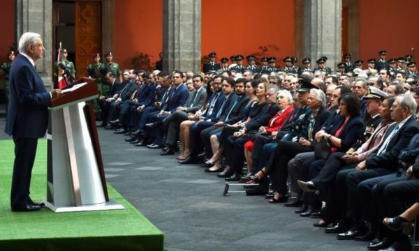 #PrimerInformeGobMx: AMLO destaca avances, admite pendiente en seguridad