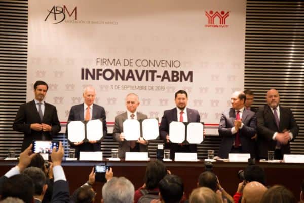 Infonavit y ABM firman convenio para crear nuevos esquemas de financiamiento hipotecario