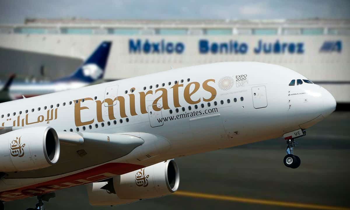 Emirates obtiene espacio en el AICM y operará a partir del 9 de diciembre, ¿se puede impugnar?