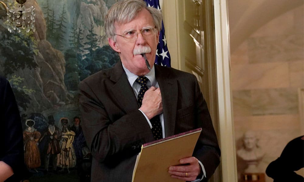 Estados Unidos demanda a John Bolton para impedir la publicación de su libro