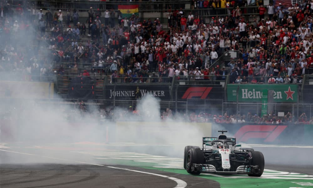 Gran Premio de México se pone verde y es por Lewis Hamilton