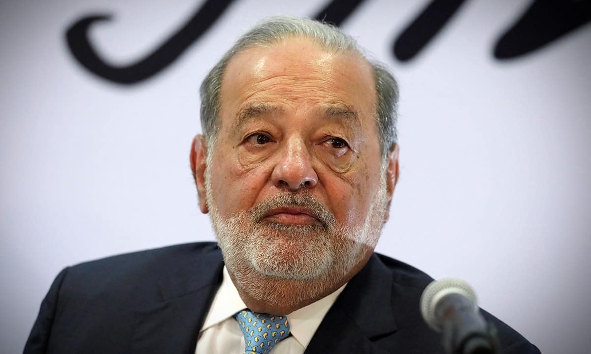 Carlos Slim, el multimillonario que más perdió en el lunes negro