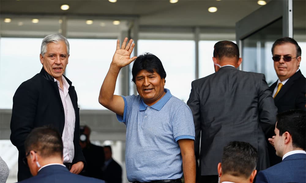 “El presidente de México me salvó la vida”: Evo Morales al llegar al país