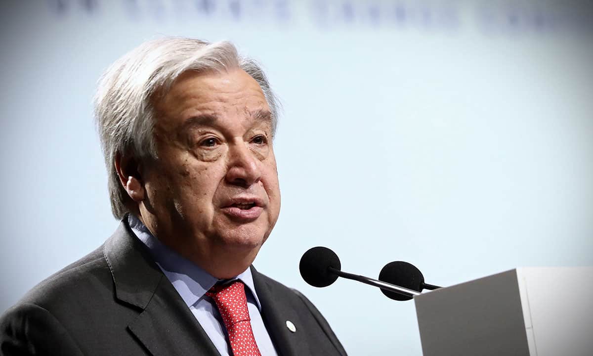 António Guterres y su cruzada contra la crisis climática