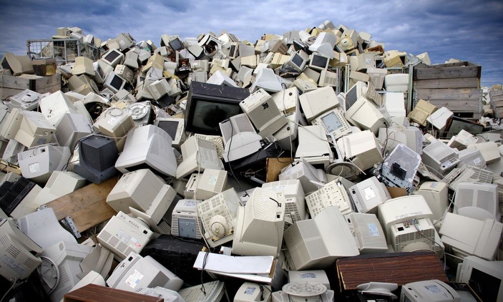 La basura electrónica, un problema medioambiental mayúsculo