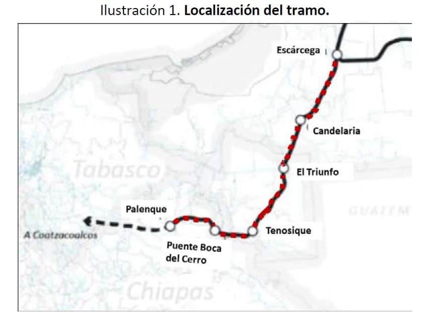 Primer tramo Tren Maya 