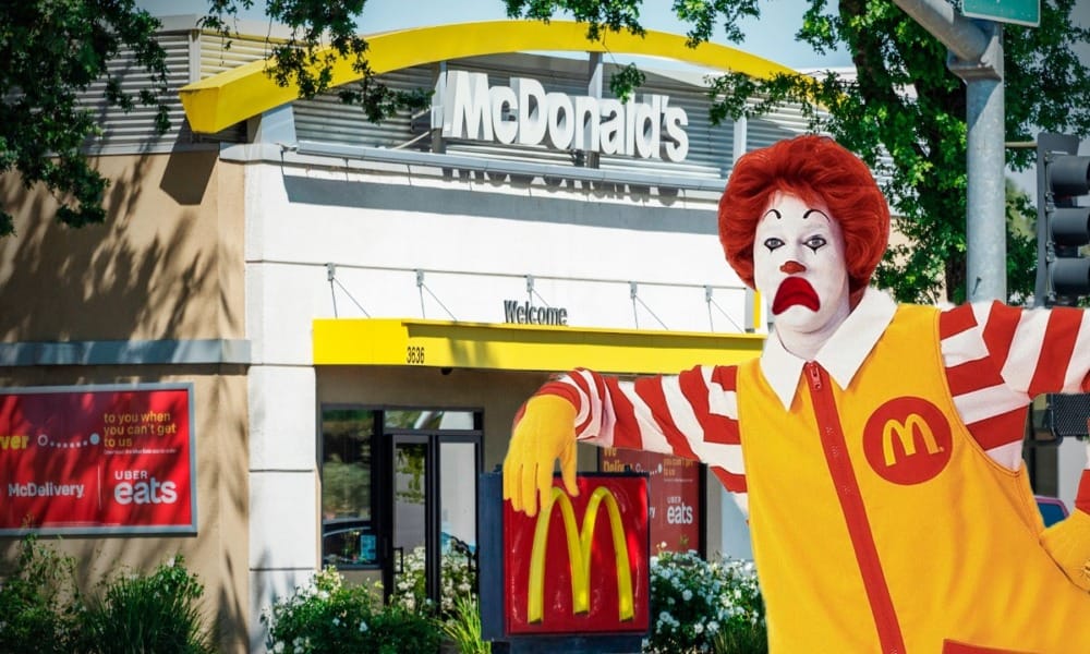 McDonald’s registra caída en sus ventas globales y en ingresos debido al brote de COVID-19