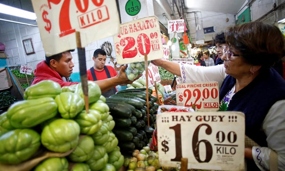 Inflación repunta a 6.0% en septiembre, hila 6 meses arriba del objetivo de Banxico 