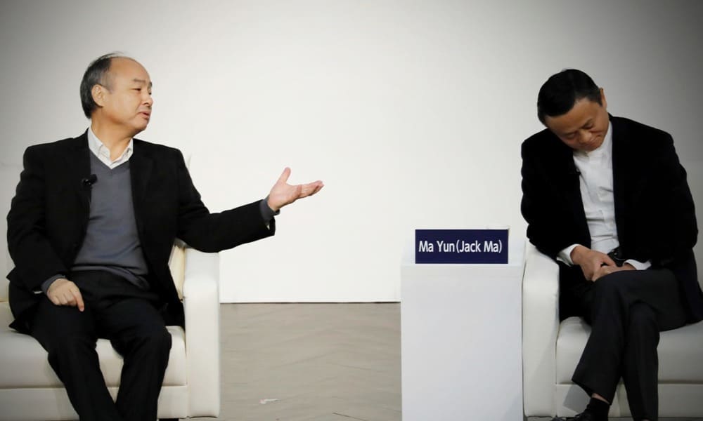Jack Ma y Masayoshi Son se despiden de SoftBank y Alibaba