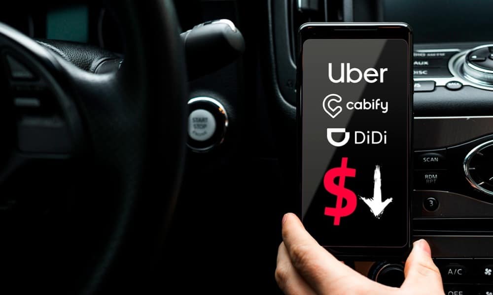 Didi, Cabify y Uber bajan tarifas frente a una baja demanda