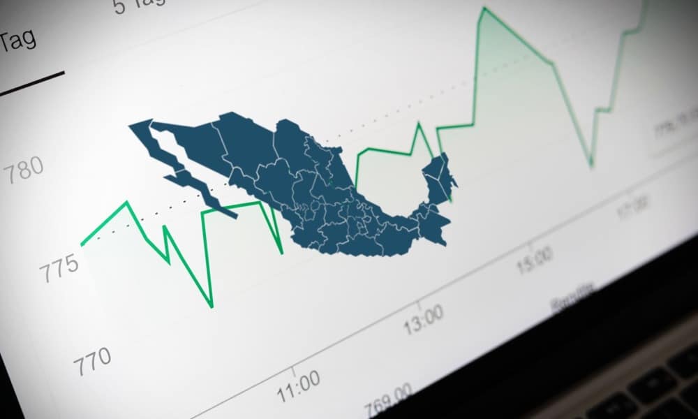 Actividad económica de México se contrae 4.4% en enero