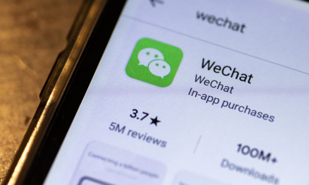 Acción de Tencent anota su mejor día en un mes ante posible uso de WeChat en Estados Unidos