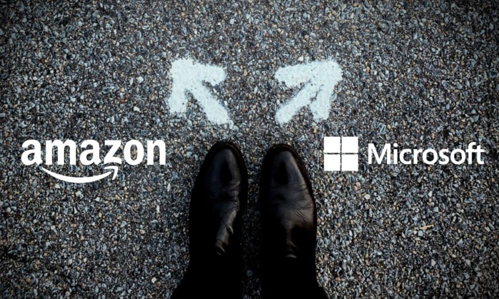 Amazon ‘vs’ Microsoft: ¿cuál es la mejor opción ahora?