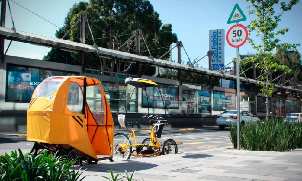 Bicitaxi eléctrico pronto rodará por las calles de la CDMX