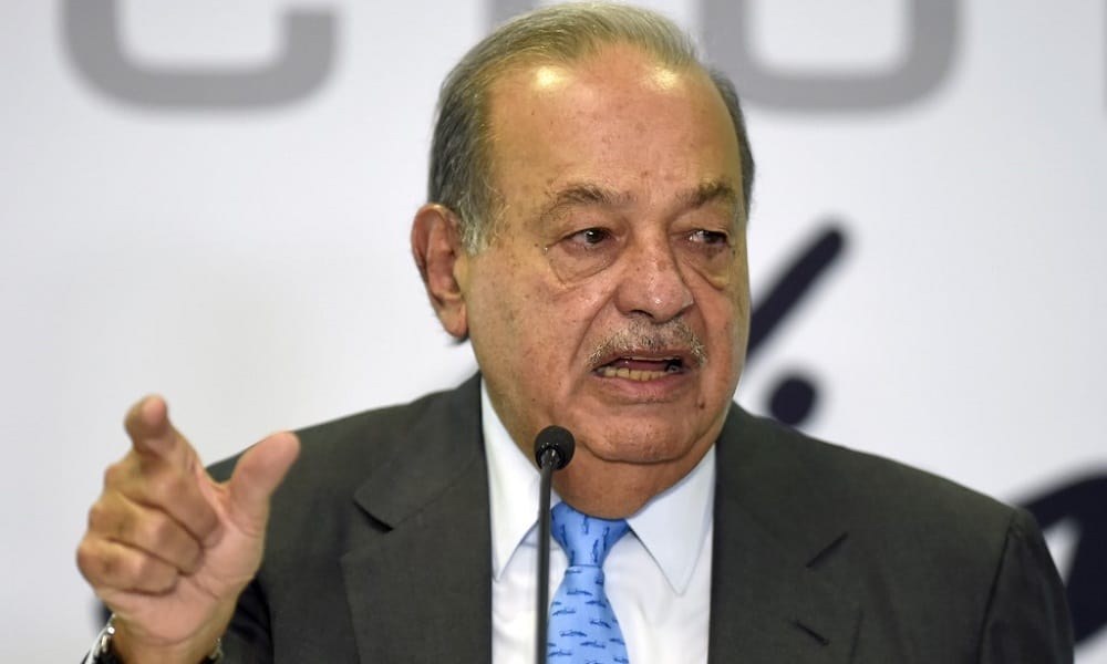 Carlos Slim acude a reunión con AMLO y Sheinbaum en Palacio Nacional