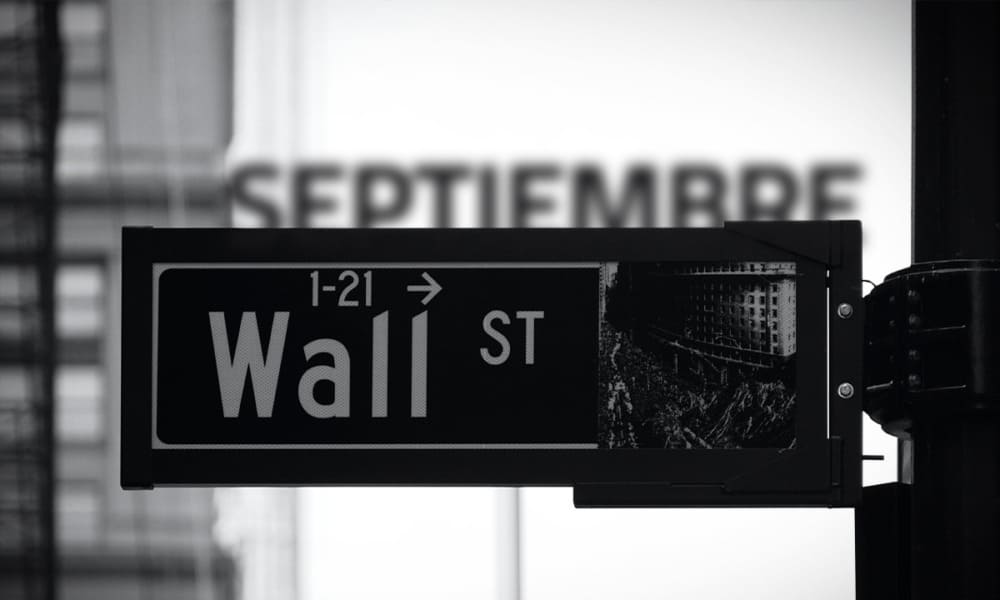 Wall Street se tambalea en septiembre: sufre su primera caída mensual desde marzo