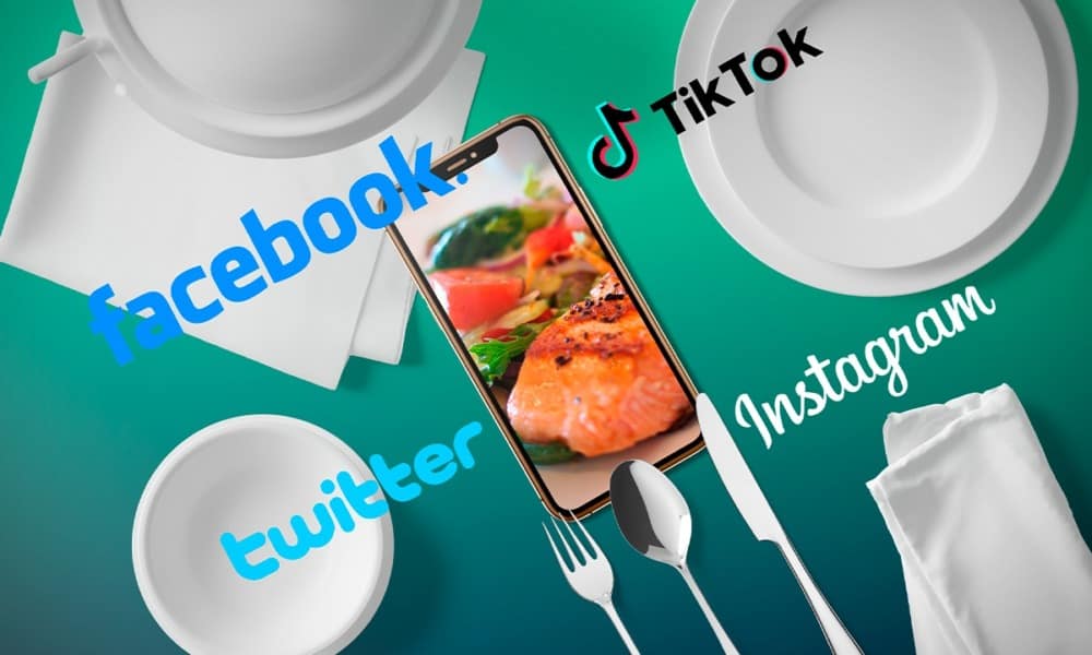 Industria restaurantera se hace presente en redes sociales con poco dinero