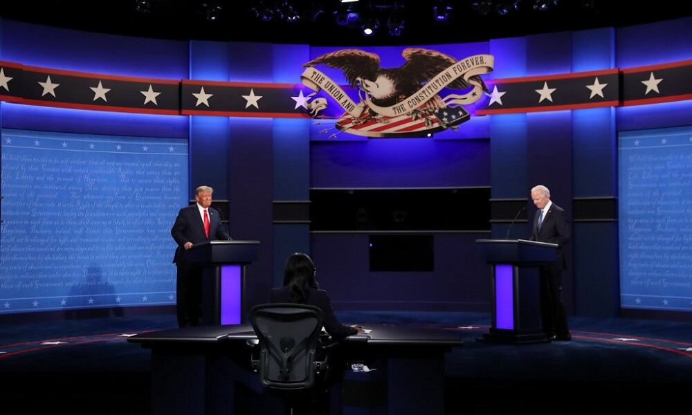 Donald Trump y Joe Biden se enfrentan en último debate antes de las elecciones presidenciales