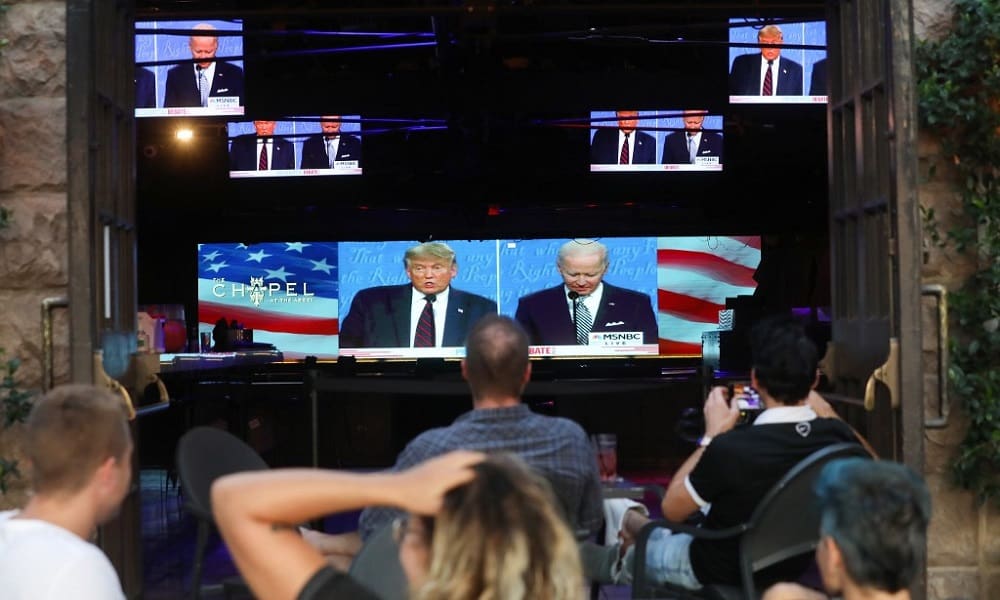Incertidumbre electoral en Estados Unidos trae ganancias inesperadas para televisoras